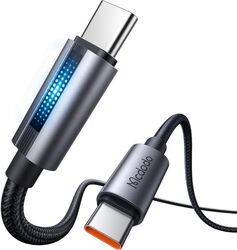 Cablu de date Mcdodo CA-5740 Type-C la Type-C 100W Fast Charging 5A LED 1.2m Negru
