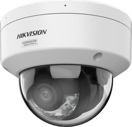 Camera supraveghere IP Dome cu iluminare duală Hikvision ColorVu DS-2CD2187G3-LIY, 8 MP, 2.8 mm IR/lumina albă 30 m, slot card, anti-coroziu