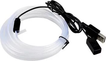 BZRSH Banda Auto LED RGB USB cu Telecomanda pe Fir 2m 3m