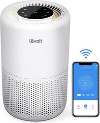 Purificator de Aer Smart Levoit Core 200S Wi-Fi Filtru 3 in 1 True HEPA H13 Carbon Activ Remote Control Super Silent Alexa Google Home Touch Screen Alb