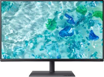 Acer 31.5" IPS B327QKB1b UHD (3840x2160) HDMI DisplayPort Boxe Pivot negru - imagine 1