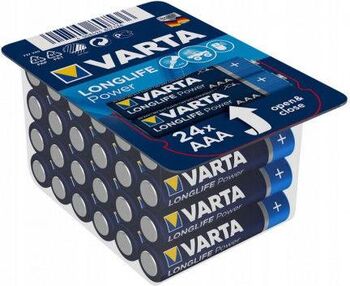 Baterii R3 AAA Alkaline Varta High Energy 24buc