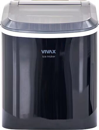 Mașina de gheață Vivax IM-123B, Putere 240 W, Rezervor de apa 2.2 l, Rezervor de gheață 0.7 l, Negru