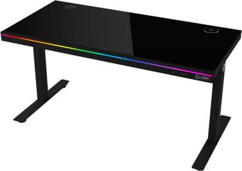 Birou gaming Lorgar DP80G RGB LED Dark Gray