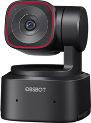 Camera web Obsbot Tiny 2 Lite 4K PTZ USB-C Microfon Control AI (Negru)