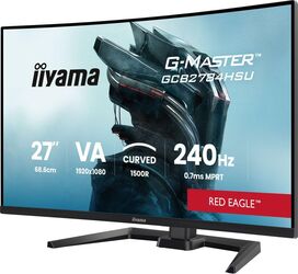 curbat Iiyama 27" 240Hz VA G-Master Full HD HDMI DisplayPort Boxe Pivot 0.7 - imagine 1