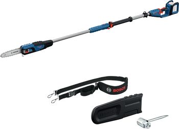 Fierastrau electric telescopic (emondor) cu lanț pe acumulator Bosch Professional GKE 18V-25 TP 18 V lama 23 cm viteza lanț 7.7 m/s lanț