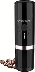 Minipresso CYBERDUST Espressor Portabil Negru Compatibil Cafea Macinata si