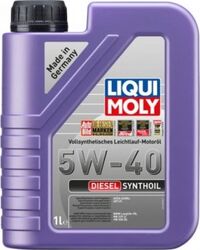 Ulei de motor Liqui Moly Diesel Synthoil 5W40 1L