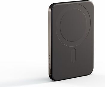 Baterie externă Zens 5000 mAh 15 W Magnetică Pro 1 Slim Qi2 Al Black