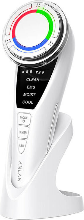Aparat de masaj facial cu ultrasunete cu terapie prin lumină ANLAN 01-ADRY15-001