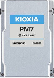 SSD 3.84TB Kioxia 2.5" PM7-R 15mm SAS 24GB/s SED Read Intensive DWPD