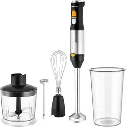 Blender de mână Sencor SHB6302BK 5 in 1 1200 W Bol 800 ml Tocător 500 ml (Negru)