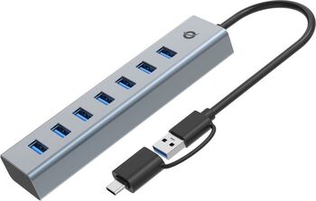 Hub USB 3.0 7-Port Conceptronic gri