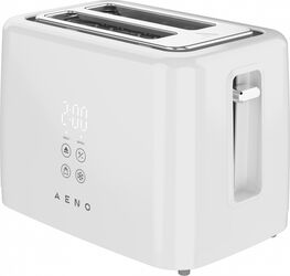 Prăjitor de pâine Aeno ATS0002W, 930 W, 2 felii, Alb