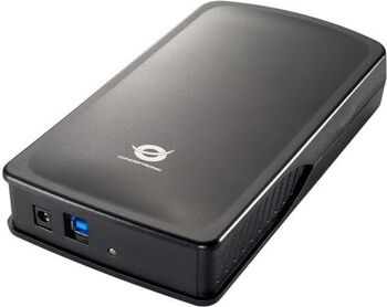 Rack HDD Conceptronic CHD3DUSB3 USB 3.0 3.5'' SATA 4.8 Gb/s (Gri)
