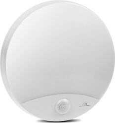 Lampa LED Maclean cu senzor de mișcare, infraroșu, alb, 10W, IP44, alb natural (4000K), 900lm, MCE357 W