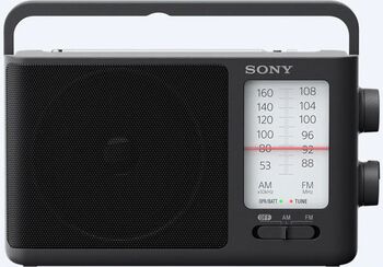 Radio portabil Sony ICF506 FM/AM Mufa căști Negru