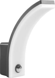 Lampa LED cu senzor PIR Maclean MCE512 GR 20W IP65 2000lm alb neutru 4000K gri
