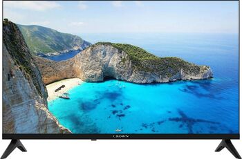 LED Smart Crown 32FB02AWH HD Ready 1366x768 Wi-Fi PVR Android DVB-C DVB-T DVB-T2 50/60 Hz 81 cm Clasa F Negru - imagine 1