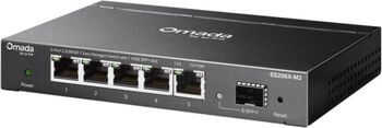 Omada 5-Port 2.5GBASE-T Easy Managed Switch with 1 10GE SFP+ Slot PORT 5x 2.5G RJ45 Ports