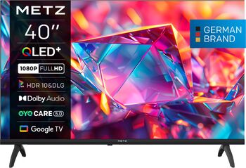 METZ QLED 40MQH7030Z, 100 cm, Smart Google TV, FHD - imagine 1