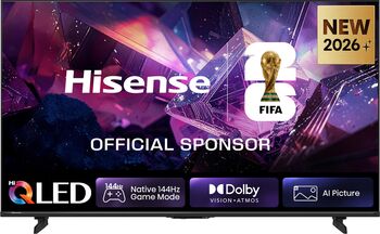 Smart 126 cm 50" 4K QLED Hisense HI-QLED 50E7S PRO UltraHD HDR