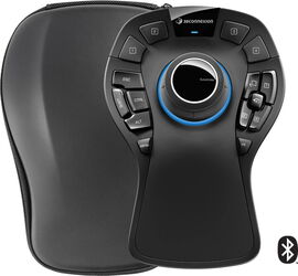 Mouse 3Dconnexion Mouse Wireless SpaceMouse Pro, Optic, Reîncărcabil, Negru