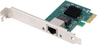 Placa de retea Lanberg PCE-25GB-001, 1 x RJ45