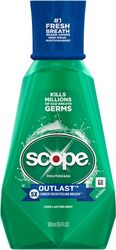 Apa de Gura Crest Scope Outlast Aroma Puternică de Mentă Efect Intens de Prospețime 500ml