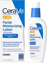 Lotiune de Fata CeraVe AM Hidrateaza si Restaureaza Bariera de Protectie a Pielii pentru Zi SPF 30 89ml