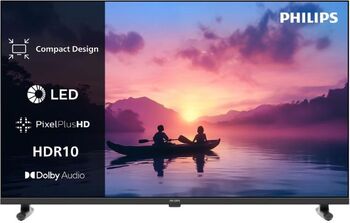 Smart 80 cm 32" Full HD QLED Philips 32PQS6901/12 WiFi - imagine 1