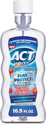 Apa de gura ACT Kids Pure Protect Protecție Anti-Carii Fără Zahăr Aroma Capsuna 500 ml