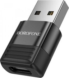 Adaptor Borofone BV18 USB-C - USB-A (Negru)