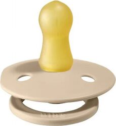 Suzeta anatomica din latex M Bibs Vanilla 010141 Crem
