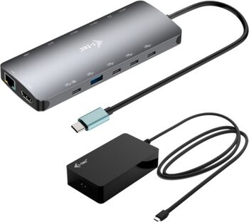 Docking Station I-tec C31NANOTRIPLED140 Black