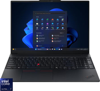 16" Lenovo ThinkPad E16 Gen 3 Intel Ultra 7 256V (12MB 4.8GHz) 16GB DDR5 1TB SSD Arc 140V WQXGA IPS 120Hz Win 11 Pro Black - imagine 1