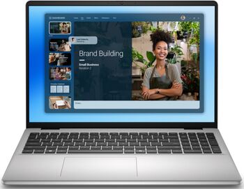 Notebook Dell 16 DC16251 Aluminium, 16" Full HD+ 300nits, Intel Core 7 150U, MX570A-2GB, RAM 16GB, SSD 1TB, FPR, Windows 11 Pro, Platinum Silver, NBD - imagine 1