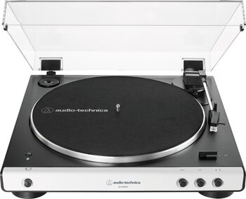 Pickup Audio-Technica AT-LP60XBTWH Alb