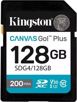 Carduri memorie SD CARD KS 128GB CL10 UHS-I CANV GO PLUS