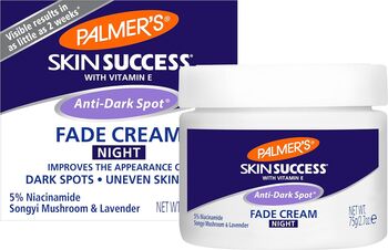 Crema de Fata Palmers Skin Success Fade Cream Anti-Dark Spot Ajută la Uniformizarea Tonului Pielii Estompeaza Petele Întunecate cu Retinol Niacinamide și Vitamina C pentru Noapte