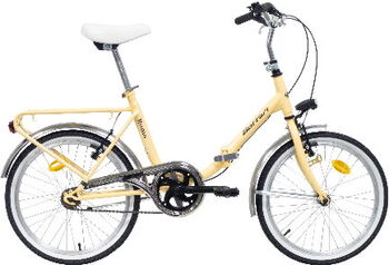Bicicleta Pliabila Dama Bottari - 20- 1 viteza frane V-brake Bej