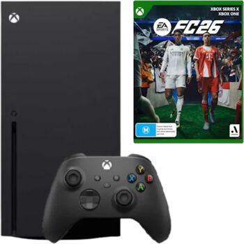 Consola Microsoft Xbox Series X 1TB negru + Joc FC26 + Controller Second-Hand SH