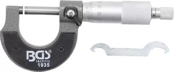 Micrometru mecanic 0-25mm BGS Technic