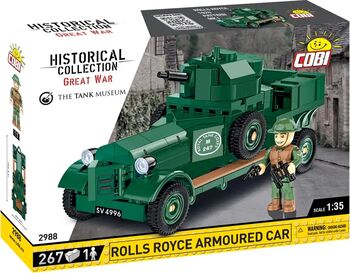 Set de construit Cobi Rolls Royce Armoured Car (Cobi-2988) 260 piese