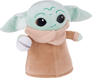 Jucărie din plus Baby Yoda cu minge Star Wars 28 cm — imaginea 2