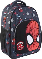 Rucsac Spiderman cu buzunar frontal 32x42x15 cm
