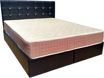 Saltea Superortopedica Lux ROMA Saltex 140x200x23 cm plasa de arcuri tip bonnel fata vara-iarna fermitate tare