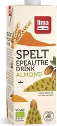 Băutură vegetala de speltă cu migdale eco 1L Lima