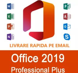 Microsoft Office 2019 Pro Plus Licență permanenta All languages